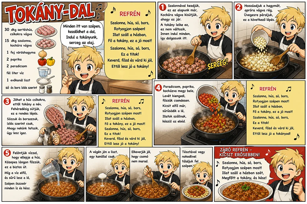 Tokány magyarul manga