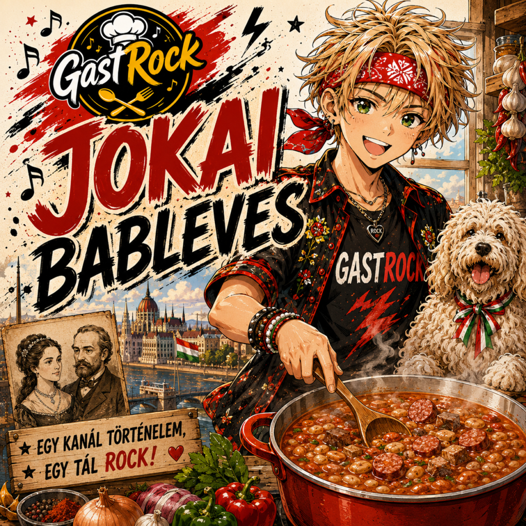 A legendás Jókai bableves receptje dalban.
