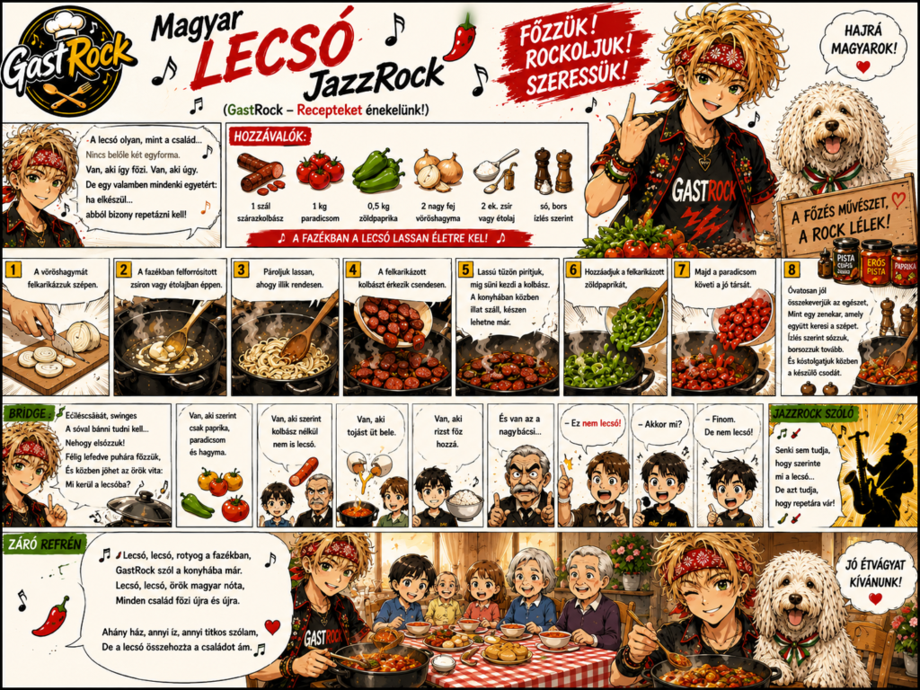 Magyar lecsó – ahány ház, annyi titkos szólam