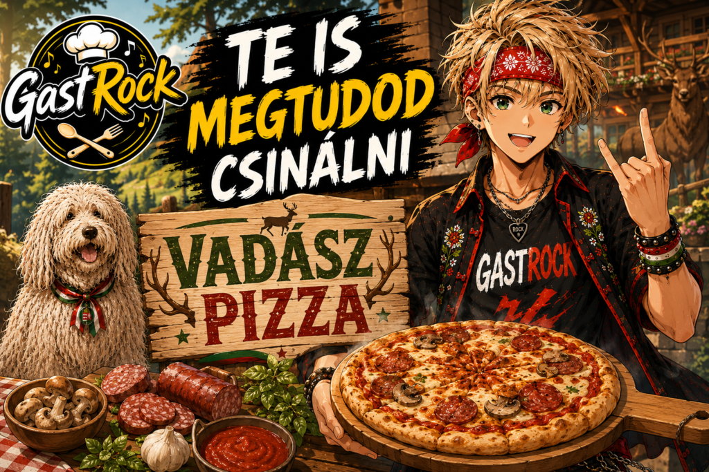 Vadász Pizza – A kemence erdei kedvence