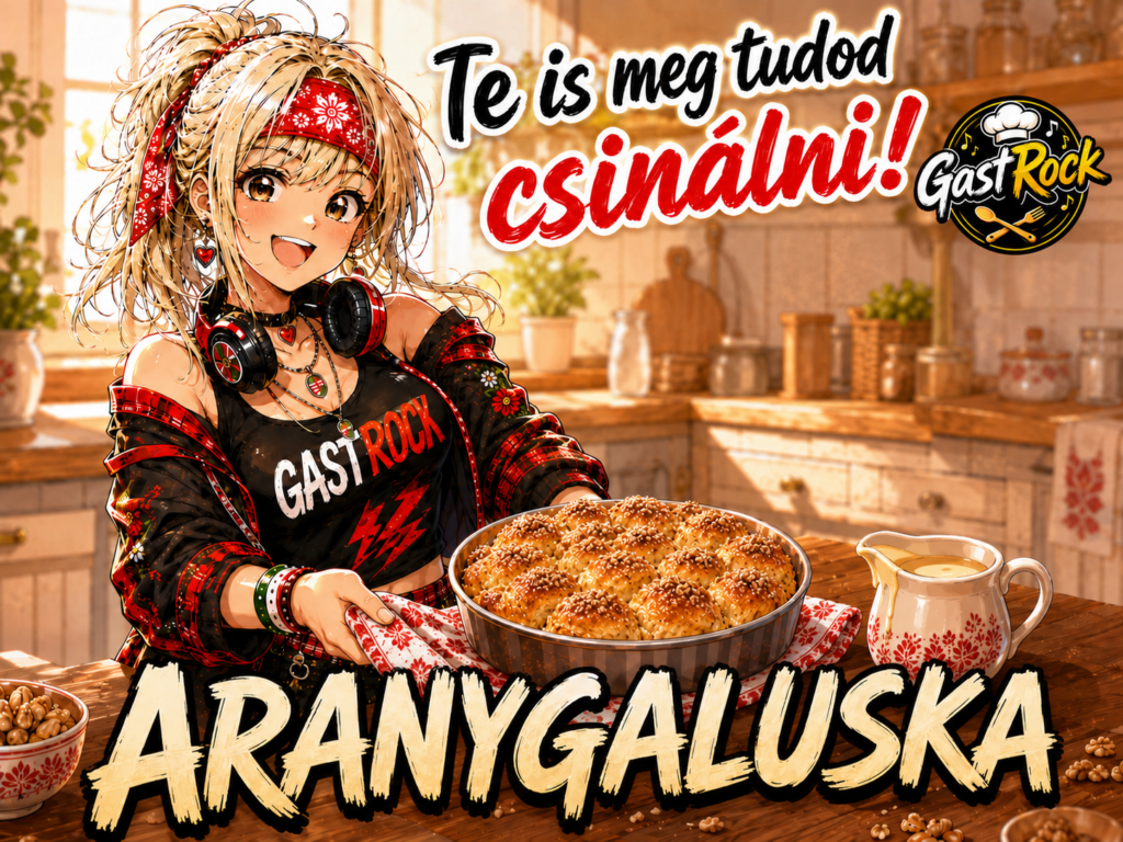 Diós csoda vaníliaöntettel