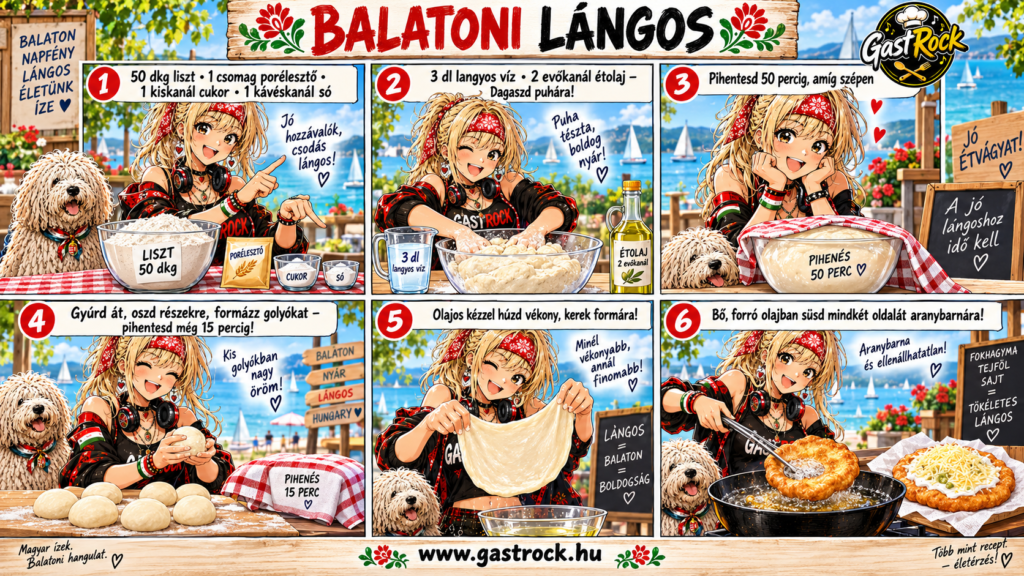 Balatoni lángos házilag – Ropogós, puha és ellenállhatatlan!