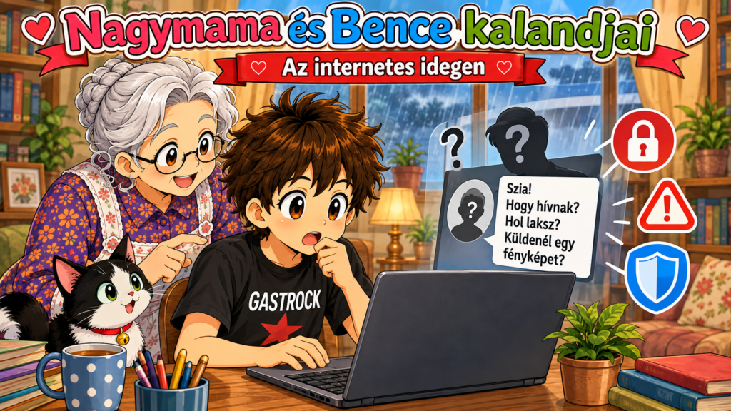 Az internetes idegen – Bence megtanulja az online biztonság szabályait